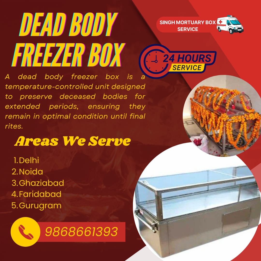 Dead Body Freezer Box